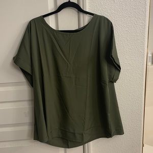 Forest Green Blouse